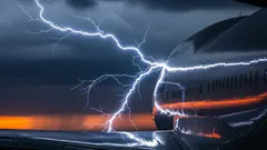 Vad händer när blixten slår ner i ett flygplan under flygning – experter ger svaret