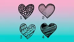 Vilken typ av kärlek har du enligt psykologin? Välj ett hjärta och avslöja alla hemligheter