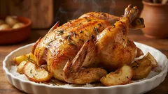 Recept från kocken: Kyckling på saltbädd i ugnen – saftig på insidan och krispig på utsidan