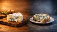 Varför är möglig ost en delikatess, men mögligt bröd är skräp?